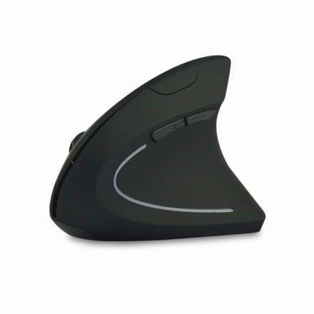 Acer Vertical mouse/Vertikální/Optická/Pro praváky/Bezdrátová USB/Černá, HP.EXPBG.009