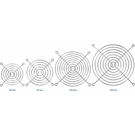 ARCTIC ACFAN00086A 92mm Fan Grills, ACFAN00086A