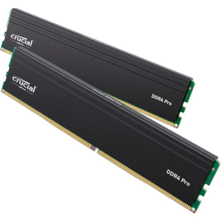 Crucial Pro/DDR4/32GB/3200MHz/CL22/2x16GB/Black, CP2K16G4DFRA32A