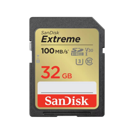 SanDisk Extreme/SDHC/32GB/UHS-I U3 / Class 10, SDSDXVT-032G-GNCIN