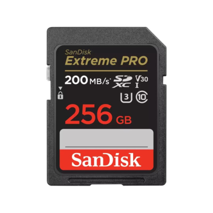 SanDisk Extreme PRO/SDXC/256GB/UHS-I U3 / Class 10, SDSDXXD-256G-GN4IN