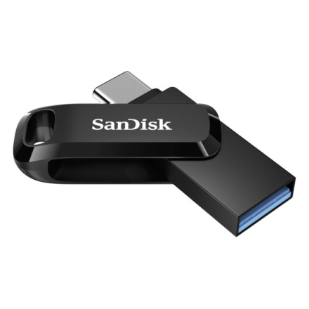 SanDisk Ultra Dual Drive Go/32GB/USB 3.1/USB-A + USB-C/Černá, SDDDC3-032G-G46