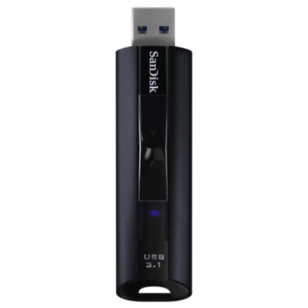SanDisk Extreme PRO/128GB/USB 3.1/USB-A/Černá, SDCZ880-128G-G46