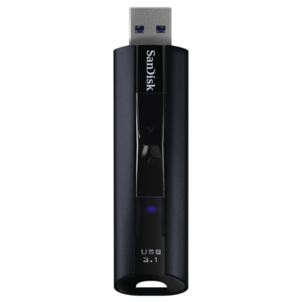 SanDisk Extreme PRO/256GB/USB 3.1/USB-A/Černá, SDCZ880-256G-G46