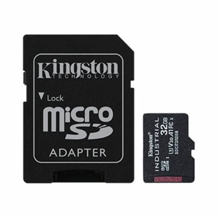 Kingston Industrial/micro SDHC/32GB/UHS-I U3 / Class 10/+ Adaptér, SDCIT2/32GB