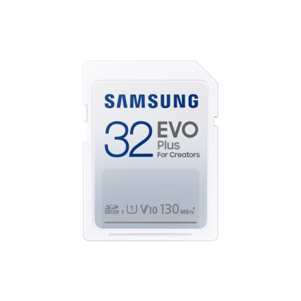 Samsung EVO Plus/SDHC/32GB/UHS-I U1 / Class 10, MB-SC32K/EU