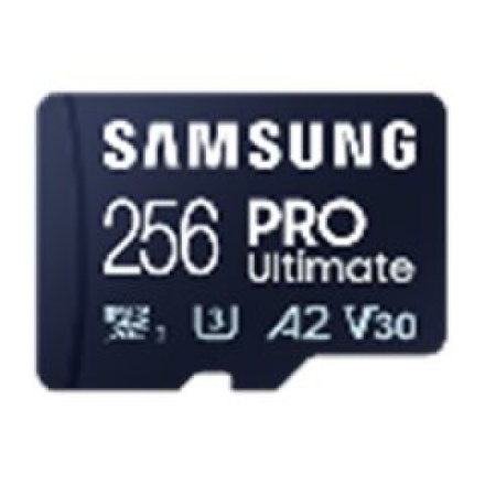 Samsung PRO Ultimate/micro SDXC/256GB/UHS-I U3 / Class 10/+ Adaptér/Modrá, MB-MY256SA/WW