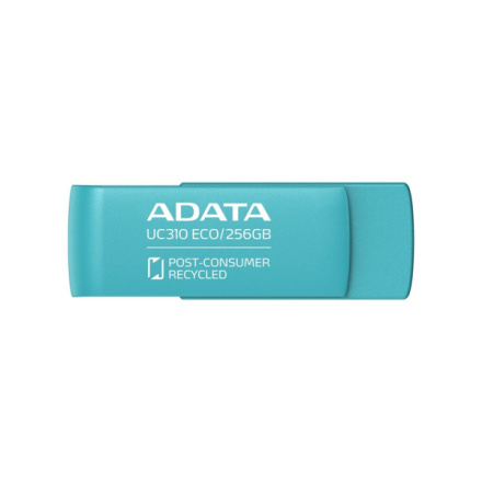 ADATA UC310 ECO/256GB/USB 3.2/USB-A/Zelená, UC310E-256G-RGN