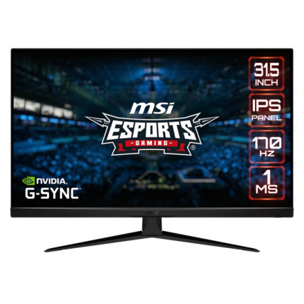 MSI/G321Q/31,5"/IPS/QHD/170Hz/1ms/Black/2R, G321Q