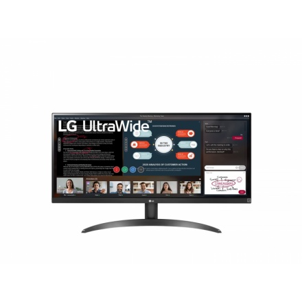 LG UltraWide/29WP500-B/29"/IPS/2560x1080/75Hz/5ms/Black/2R, 29WP500-B.AEU