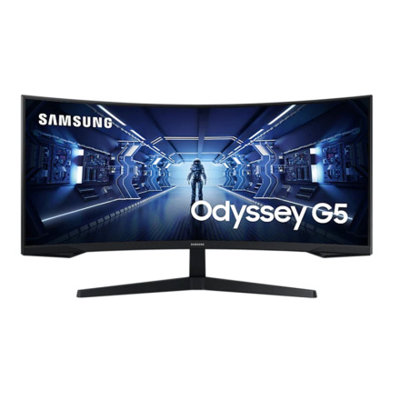 Samsung Odyssey/G55T/34"/VA/3440x1440/165Hz/1ms/Black/2R, LC34G55TWWPXEN