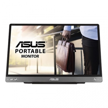 ASUS ZenScreen/MB14AC/14"/IPS/FHD/60Hz/5ms/Gray/3R, 90LM0631-B01170