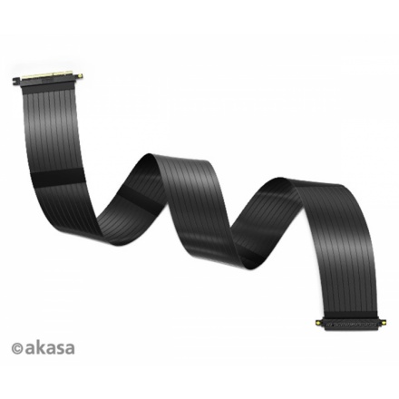 AKASA Riser black XL, 100 cm, AK-CBPE01-100B