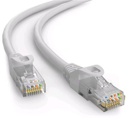 Kabel C-TECH patchcord Cat6, UTP, šedý, 40m, CB-PP6-40