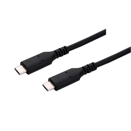 Kabel C-TECH USB 4.0, Type-C (CM/CM), PD 100W, 40Gbps, 1m, černý, CB-USB4-1B