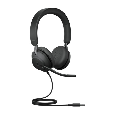 Jabra Evolve2 40 SE/Stereo/USB/Drát/MS/Černá, 24189-999-999