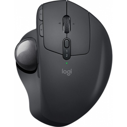 Logitech MX ERGO ADVANCED/Ergonomická/Optická/Bezdrátová USB/Černá, 910-005179