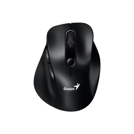 Genius Ergo 9000S/Ergonomická/Optická/Pro praváky/2 400 DPI/Bezdrátová USB + Bluetooth/Černá, 31030038400