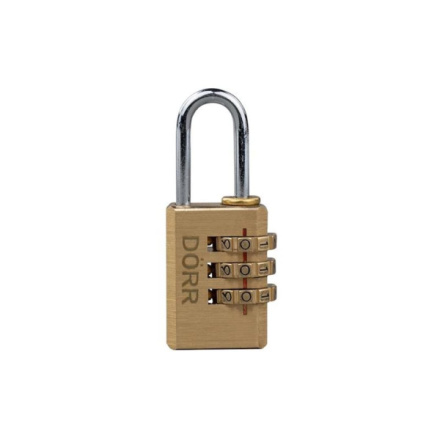 BRAUN PHOTOTECHNIK Doerr Combination Lock Small visací zámek, 204454A