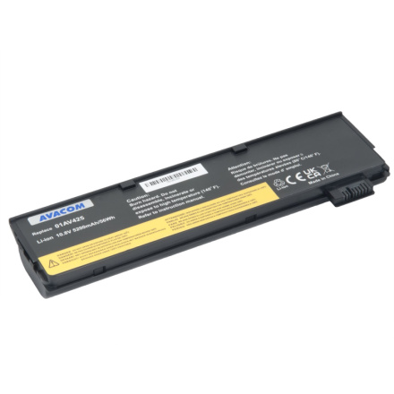 Baterie AVACOM pro Lenovo Thinkpad T470, T480, T570, T580 Li-Ion 10,8V 5200mAh, NOLE-T48H-806 - neoriginální