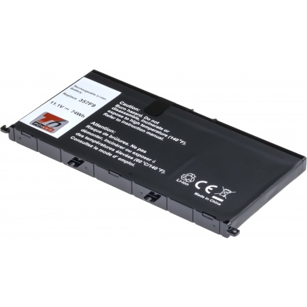 Baterie T6 Power Dell Insprion 15 7559, 7566, 7567, 6660mAh, 74Wh, 6cell, Li-ion, NBDE0175 - neoriginální