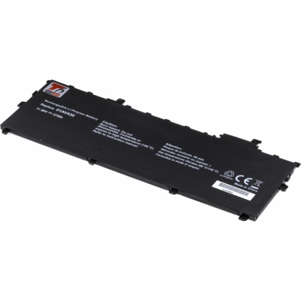 Baterie T6 Power Lenovo ThinkPad X1 Carbon 5th, 6th Gen, 4900mAh, 57Wh, 3cell, Li-Pol, NBIB0160 - neoriginální