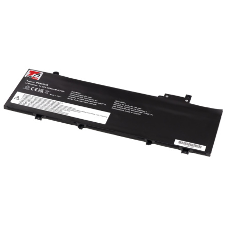 Baterie T6 Power Lenovo ThinkPad T480s serie, 4950mAh, 57Wh, 3cell, Li-Pol, NBIB0179 - neoriginální