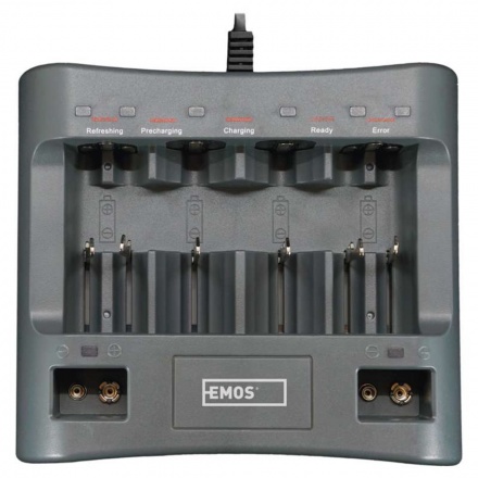 EMOS Univerzální nabíječka baterií BC UNI6A, 1603025000