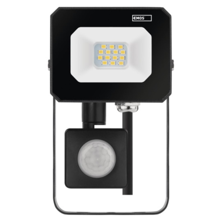 EMOS LED REFLEKTOR SIMPO 10W, 1000Lm, 4000K, PIR, 1531231300