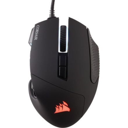 CORSAIR Scimitar Elite/Herní/Optická/Pro praváky/18 000 DPI/Drátová USB/Černá, CH-9304211-EU