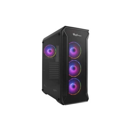 Počítačová skříň Genesis IRID 505 ARGB BLACK MIDI (USB 3.0), 4x 120mm ventilátory ARGB, NPC-1518