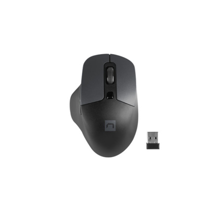 Natec optická myš BLACKBIRD 2/1600 DPI/Kancelářská/Optická/1 600 DPI/Bezdrátová USB/Černá, NMY-1874