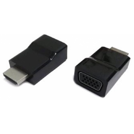 GEMBIRD Kab. redukce HDMI na VGA, M/F, černá, A-HDMI-VGA-001