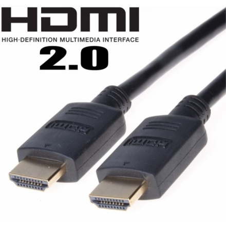 PremiumCord HDMI 2.0 High Speed+Ethernet, zlacené konk., 10m, kphdm2-10