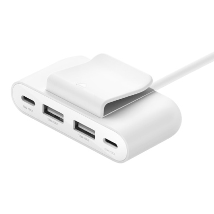 Belkin USB power Extender, 2xC 2xA až 30W, bilý, BUZ001bt2MWHB7