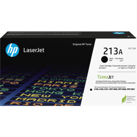 HP W2130A, black toner. kazeta HP LaserJet 213A, W2130A - originální