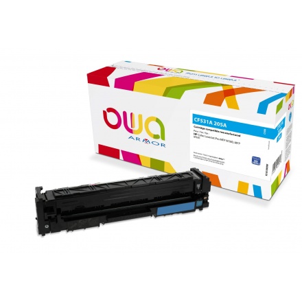 OWA Armor toner kompatibilní s HP CF531A, 900st, modrá/cyan, K18109OW