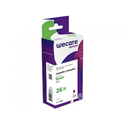 WECARE ARMOR ink kompatibilní s Epson XP510/520 T26214010, černá/black, K12628W4