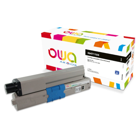 OWA Armor toner kompatibilní s OKI 46471104, 7000st, černá/black, K18519OW