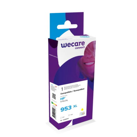 WECARE ARMOR ink kompatibilní s HP F6U18AE, žlutá/yellow, K20660W4