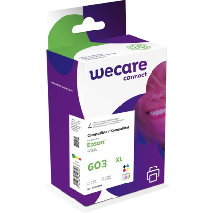 WECARE ARMOR ink sada kompatibilní s Epson 603XL, C13T03A640, CMYK , K10539W4