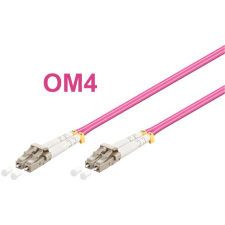 Optický patch kabel duplex LC-LC 50/125 MM 20m OM4, 502710695812