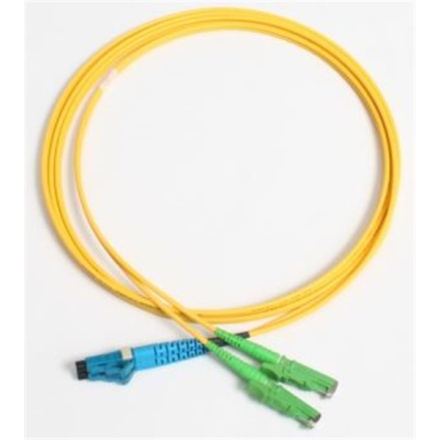 Patchcord FO duplex E2000/APC-LC 9/125um SM 1m, OS2, 502710795221211