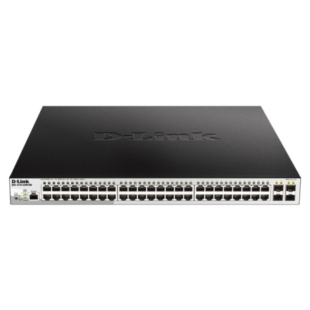 D-Link DGS-1210-52MP/ME/E 48x 1G PoE + 4x 1G SFP Metro Ethernet Managed Switch, DGS-1210-52MP/ME/E