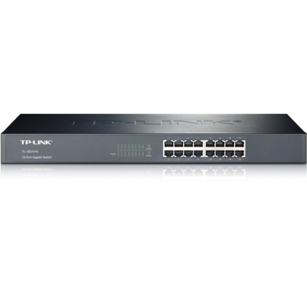 TP-Link TL-SG1016 16x Gigabit Rackmount Switch, TL-SG1016