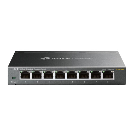 TP-Link TL-SG108S 8x Gigabit Desktop Switch, TL-SG108S