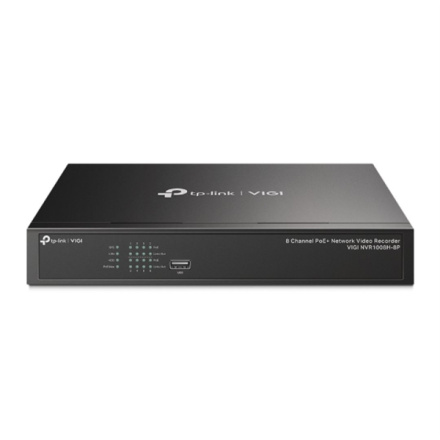TP-LINK VIGI NVR1008H-8P 8 Channel PoE Network Video Rec., VIGI NVR1008H-8P