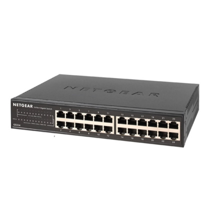 NETGEAR 24PT GE UNMANAGED SWITCH, GS324-200EUS