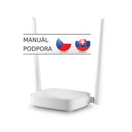 Tenda N301 WiFi N Router 802.11 b/g/n, 300 Mbps, WISP, Universal Repeater, AP, 2x 5 dBi antény, 75011013