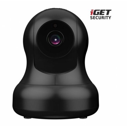 iGET SECURITY EP15 - WiFi rotační IP FullHD 1080p kamera,noční LED,microSD, pro alarmy iGET M4 a M5, EP15